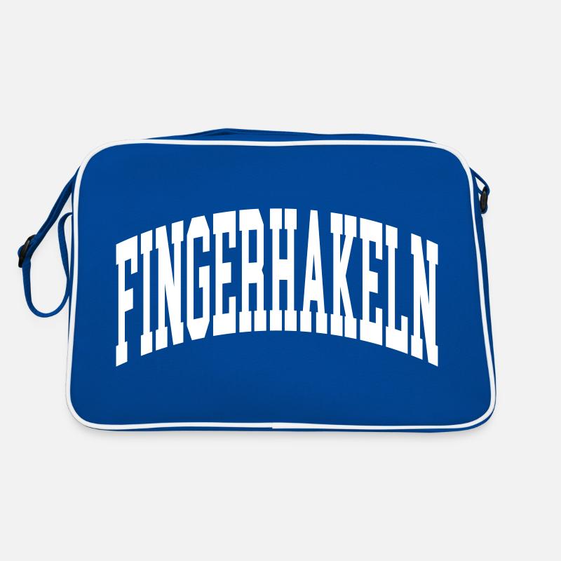 Fingerhakeln Retro Tasche