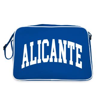 Alicante - Sac Retro - bleu/blanc - Dos