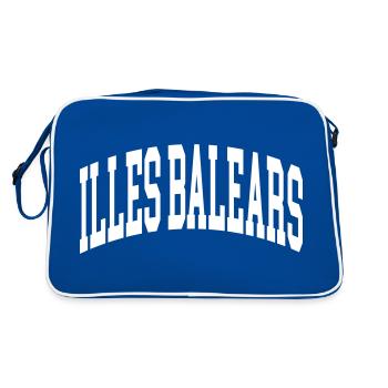 Illes Balears - Retro Bag - blue/white - Back