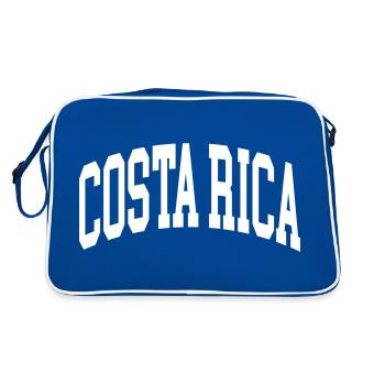 Costa Rica - Retro Bag - blue/white - Back