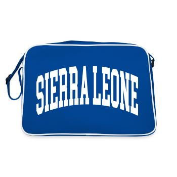 Sierra Leone - Sac Retro - bleu/blanc - Dos