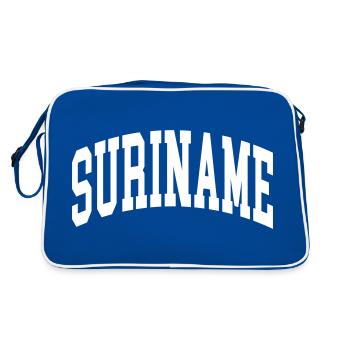 Suriname - Sac Retro - bleu/blanc - Dos