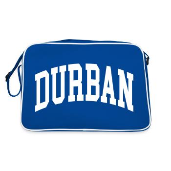 Durban - Retro Bag - blue/white - Back