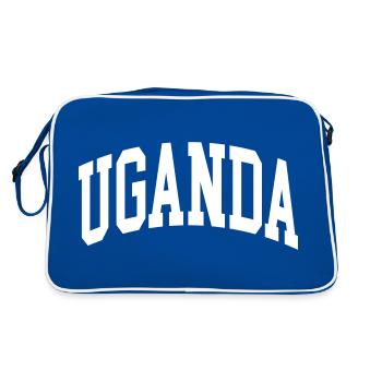 Uganda - Retro Bag - blue/white - Back