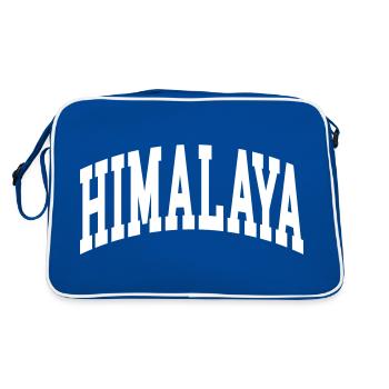 Himalaya - Sac Retro - bleu/blanc - Dos