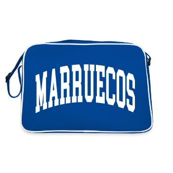 Marruecos - Sac Retro - bleu/blanc - Dos