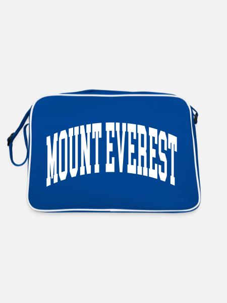 Mount Everest - Retro Bag - blue/white - Back