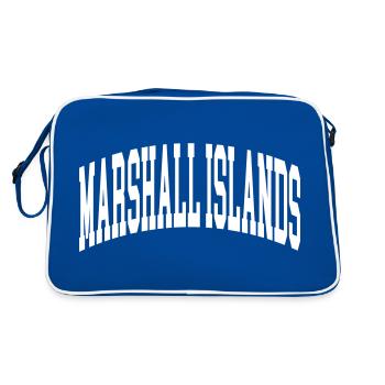 Îles Marshall - Sac Retro - bleu/blanc - Dos