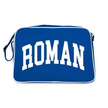 Novel - Retro Bag - blue/white - Back