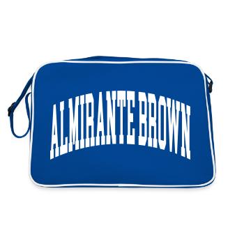 Almirante Brown - Retro Bag - blue/white - Back