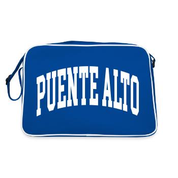 Puente Alto - Retro Bag - blue/white - Back