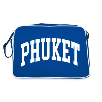 Phuket - Sac Retro - bleu/blanc - Dos