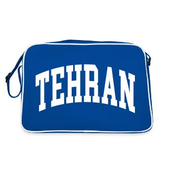 Tehran - Retro Bag - blue/white - Back
