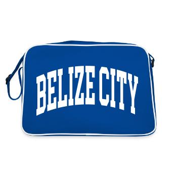 Belize City - Retro Bag - blue/white - Back