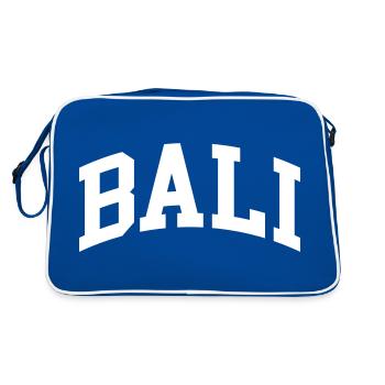 Bali - Sac Retro - bleu/blanc - Dos