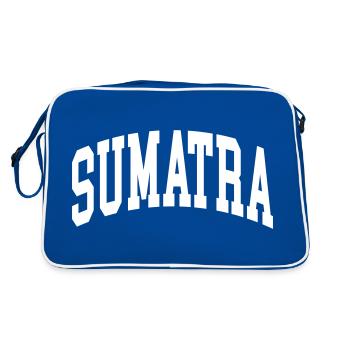 Sumatra - Sac Retro - bleu/blanc - Dos