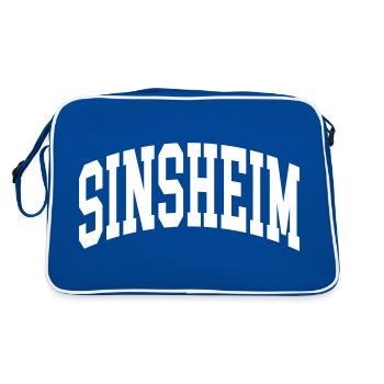 Canton de Sinsheim - Sac Retro - bleu/blanc - Dos