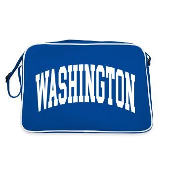 Washington - Sac Retro - bleu/blanc - Dos