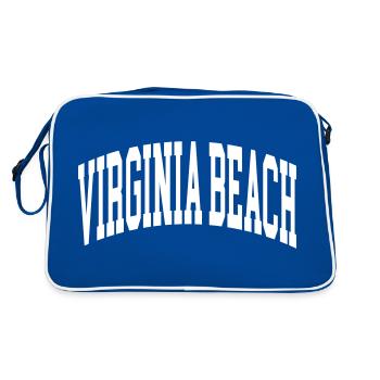 Virginia Beach - Retro Bag - blue/white - Back