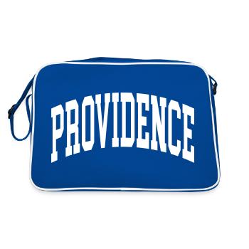 Providence - Sac Retro - bleu/blanc - Dos