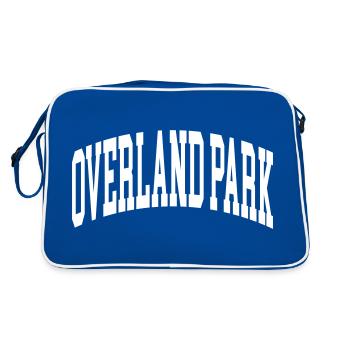 Overland Park - Retro Bag - blue/white - Back