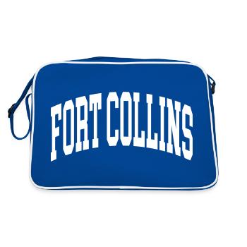 Fort Collins - Sac Retro - bleu/blanc - Dos
