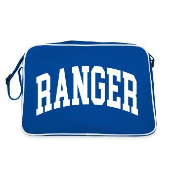 Ranger - Sac Retro - bleu/blanc - Dos