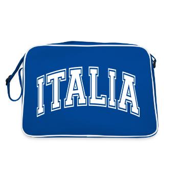 Italy - Retro Bag - blue/white - Back