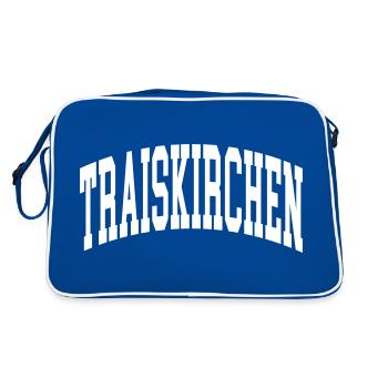 Traiskirchen - Retro Bag - blue/white - Back