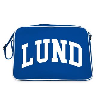 Puffin - Retro Bag - blue/white - Back