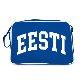 Estonia - Retro Bag - blue/white - Back