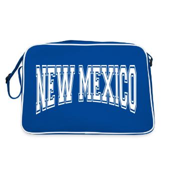 Nouveau-Mexique - Sac Retro - bleu/blanc - Dos