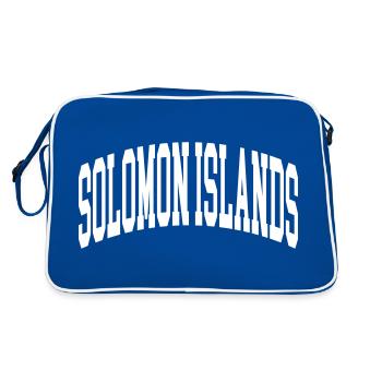 Îles Salomon - Sac Retro - bleu/blanc - Dos