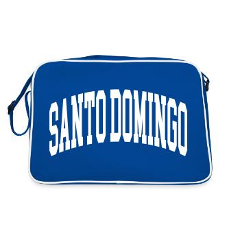 Saint-Domingue - Sac Retro - bleu/blanc - Dos