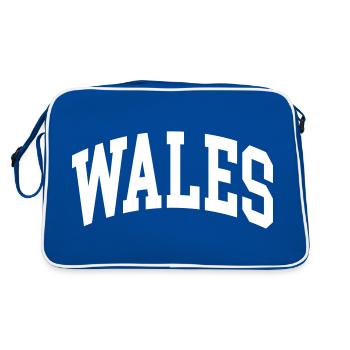 Wales - Retro Bag - blue/white - Back