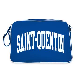 Saint-Quentin - Sac Retro - bleu/blanc - Dos