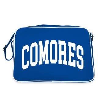 Comoros - Retro Bag - blue/white - Back