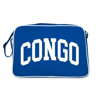 Congo - Sac Retro - bleu/blanc - Dos