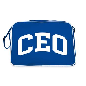 PDG - Sac Retro - bleu/blanc - Dos