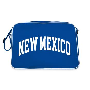 Nouveau-Mexique - Sac Retro - bleu/blanc - Dos