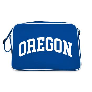 Oregon - Sac Retro - bleu/blanc - Dos