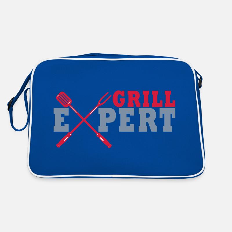 Grill Experte | Farben änderbar Retro Tasche