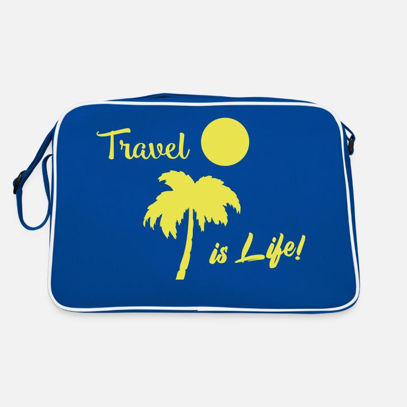 Le voyage, c’est la vie Sac Retro