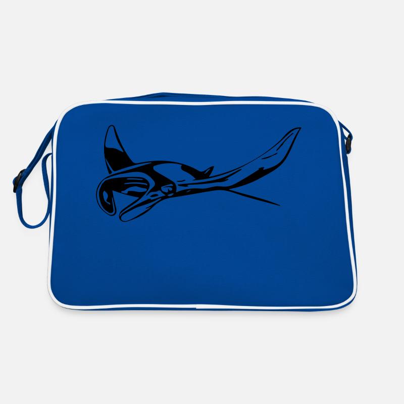 Manta Rays Retro Bag