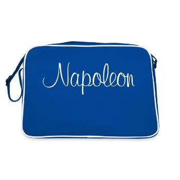 HM Murdock - Napoleon - Retro Bag - blue/white - Back