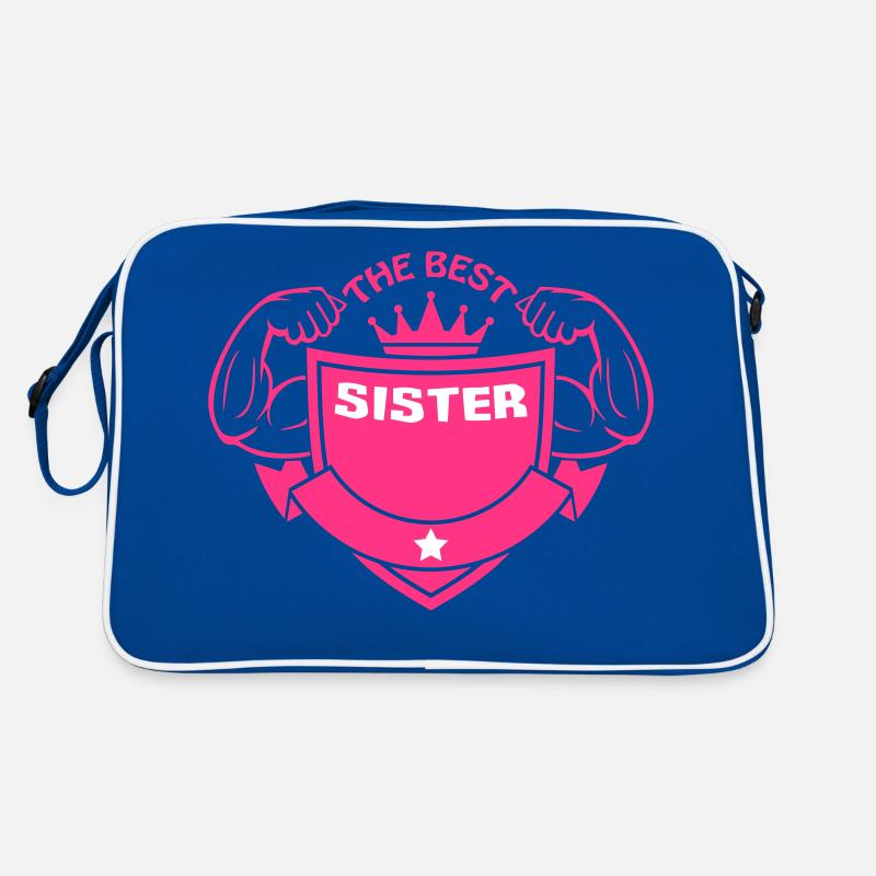 DIE BESTE SCHWESTER Retro Tasche