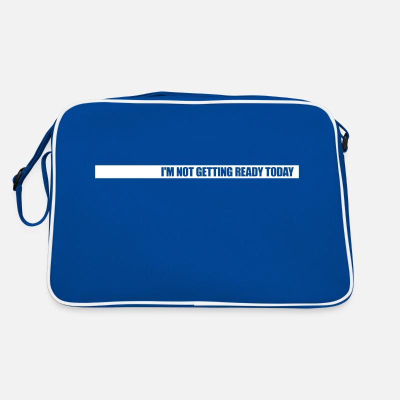 ne pas se préparer aujourd’hui Sac Retro