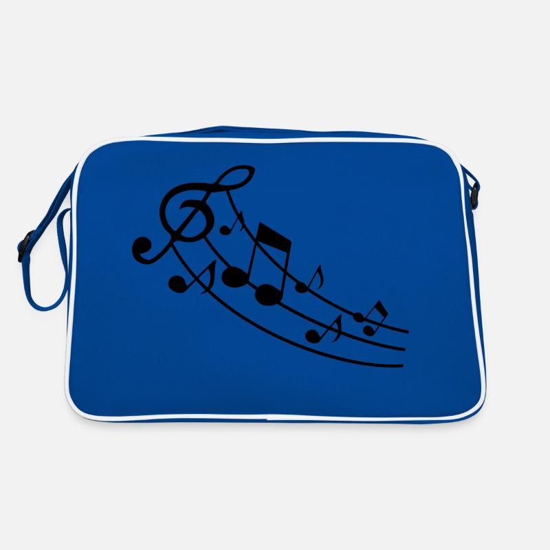 music design musiknote Retro Tasche