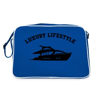 Yacht Luxury Lifestyle - Retro Bag - blue/white - Back
