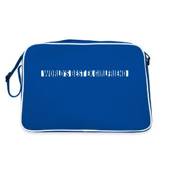 La meilleure ex petite amie du monde - Sac Retro - bleu/blanc - Dos